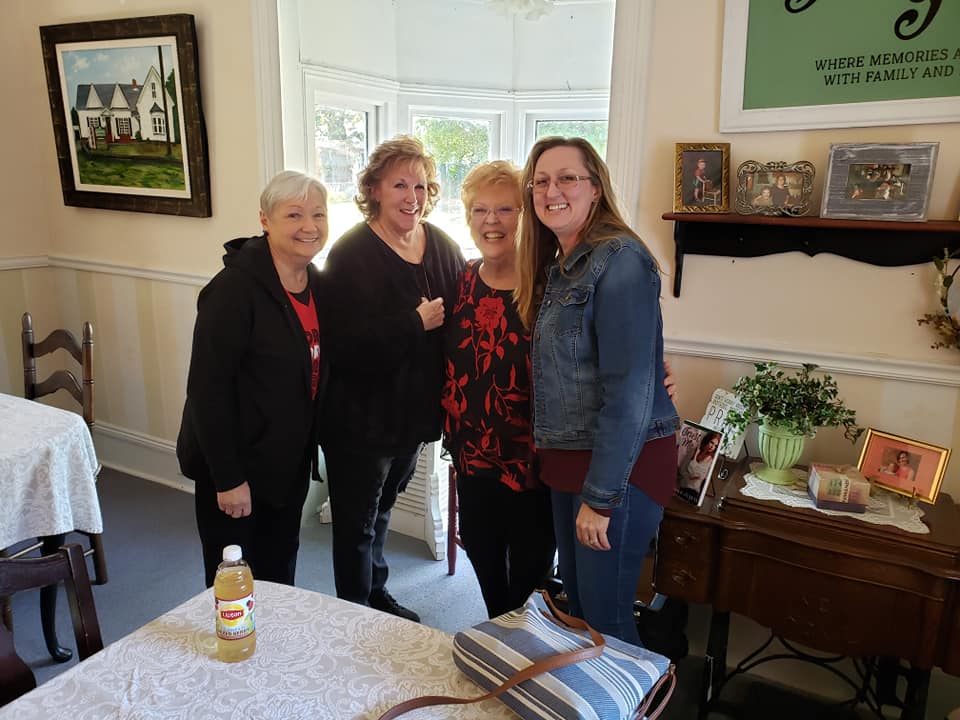 fans and supporters at first book signing